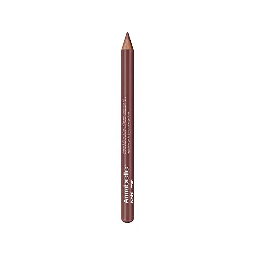 Annabelle Vegan Kohl Eyeliner, Satin Finish, 119 Roasted Chestnut, Intense Colour Payoff, Long-Lasting, Cruelty-Free, Paraben-Free, Silicone-Free, Fragrance-Free, Hypoallergenic, 1.14 g