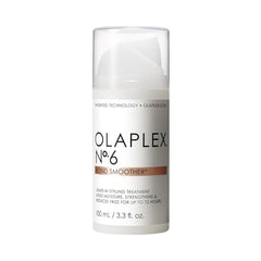 Olaplex N°.6 Bond Smoother: Leave-In Styling Treatment | Smooths, Conditions, & Strengthens | Frizz Control for Up to 72 Hours | For Coily, Curly, Straight, and Wavy, 100 mL / 3.3 Fl Oz