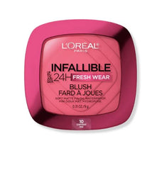 L’Oréal Paris Infallible 24H Freshwear Blush, Long-Lasting, Waterproof & Soft Matte Finish, Confident Pink, 9g