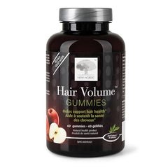 New Nordic Hair Volume Gummies - Biotin Supplement for Hair Growth - Contains Horsetail, Millet & Zinc - Supports Healthy Hair Growth & Strength - 60 Vegan Gummies
