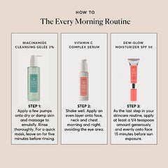 Naturium Vitamin C Complex Face Serum, Plus Hyaluronic Acid & Vitamin E, Anti Aging Skin Care Treatment, 1 oz