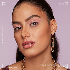 NYX PROFESSIONAL MAKEUP Fill & Fluff Eyebrow Pomade Pencil, Ash Brown, 0,2 g, Auburn, Pack of 1 (0800897188054)