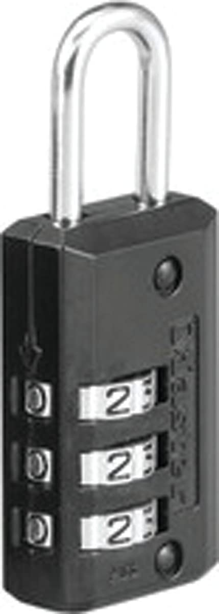 Master Lock 646T Set-Your-Own Combination Luggage Lock, 13/16-Inch, 2-Pack