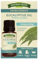 Nature’s Truth Eucalyptus Essential Oil 15 ml – 100% Pure & Natural, Plant-Based, Aromatherapy, Diffuser, Massage & Bath Use