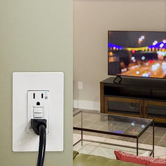 Amazon Basics Weather-Resistant GFCI Receptacle with LED Indicator, 15 Amp