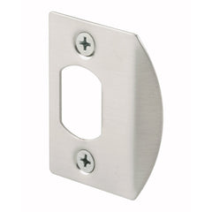 Prime-Line Products E 2457 Door Strike Plate, Satin Nickel, 2-Pack
