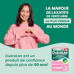 Dulcolax for Women, Bisacodyl 5mg Stimulant Laxatives for Occasional Constipation Relief, Laxative and Constipation Relief for Women, Including Those who are Breastfeeding, 20 Count