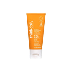 THINK Thinkdaily Tinted Sunscreen for Face, SPF 30, 20% Zinc Oxide, 2 Oz, Safe, Natural, Water Resistant Reef Safe Sunscreen, All Skin Tones, Vegan Broad Spectrum Sun Screen for Sun Protection
