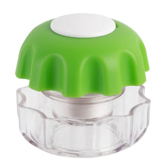 EZY DOSE Crush Pill, Vitamins, Tablets Crusher and Grinder, Storage Compartment, Green, Small