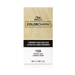 WELLA Color Charm Permanent Liquid Hair Color for Gray Coverage, 12A Frosty Ash Blonde