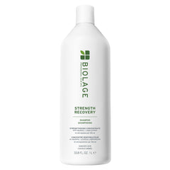 Biolage Strength Recovery Shampoo, For Damaged & Sensitized Hair, Gently Cleanses & Reduces Breakage, Vegan, Cruelty-Free