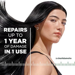 Garnier Fructis Hair Filler + Vitamin C Strength Repair Sulfate-Free Conditioner, for Weak Damaged Hair, up to 4X Less Breakage & 79% More Strength, 300ml