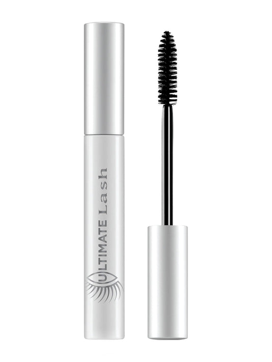 Marcelle Ultimate Lash Mascara, Dark Brown, Natural Volume, with Lash-Revitalizing Ingredients, Clump-Free Formula, Hypoallergenic, Fragrance-Free, Cruelty-Free, 8.5 mL
