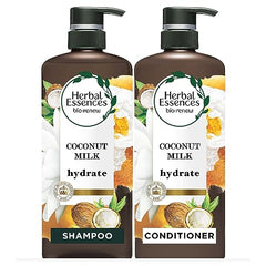Herbal Essences bio:renew Coconut Milk Hydrating Shampoo and Conditioner Bundle, 600 mL Each