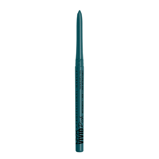 NYX PROFESSIONAL MAKEUP, Vivid Rich Mechanical Pencil, Eyeliner, Rich shades, Vegan Formula - Aquamarine Dream (Teal)
