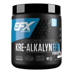 EFX Sports Kre-Alkalyn Powder 200g, PH-Correct Creatine Monohydrate | Multi-Patented Formula, Gain Strength, Build Muscle & Enhance Performance, Unflavored 200 gram, 133 Servings