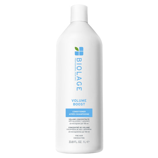 Biolage VolumeBoost Conditioner for Fine Hair, Nourishes, Adds Body, Thickening, Cruelty Free, Vegan, Free from Mineral Oil, Paraben, Colorant & Silicone, Packaging May Vary