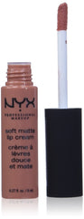 NYX PROFESSIONAL MAKEUP Soft Matte Lip Cream, High-Pigmented Liquid Lipstick - Stockholm (Mid-Tone Beige Pink), 8 mL