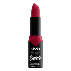 NYX Professional Makeup Suede Matte Lipstick, Spicy
