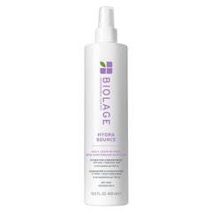 Biolage Leave In Treatment, HydraSource Daily Moisturizing Leave In Tonic for Dry Hair, Renews Shine and Protects Hair from Environmental Damage, 400 ML, Packaging May Vary