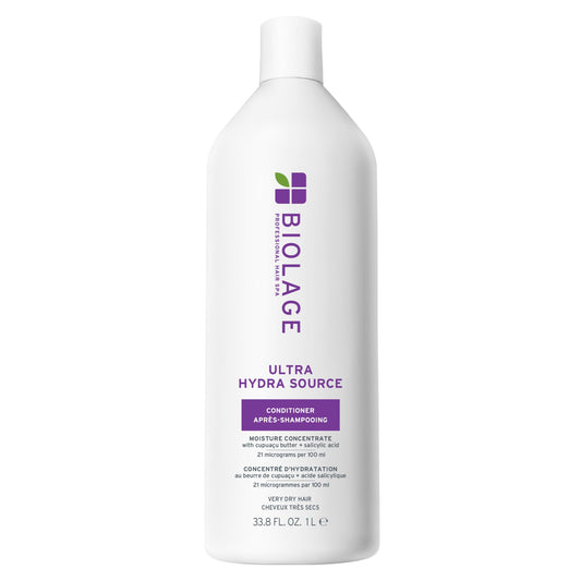 Biolage Ultra HydraSource Conditioner, For Very Dry Hair, Extremely Moisturizes Hair To Prevent Breakage, Paraben & Silicone-Free,Vegan, Packaging May Vary
