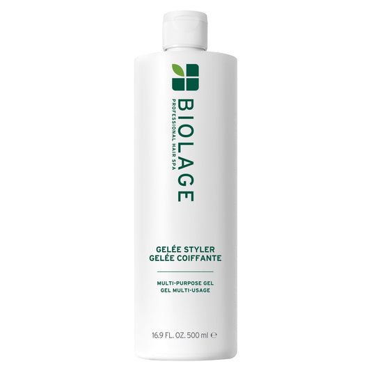 Biolage Hair Styling Gel, All Purpose Gel Styler with Firm Hold, Adds Body and Shine, Vegan, Cruelty Free, Free from Parabens, Silicones, Mineral Oils, Artificial Colorants, 500 ML