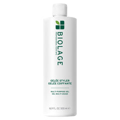 Biolage Hair Styling Gel, All Purpose Gel Styler with Firm Hold, Adds Body and Shine, Vegan, Cruelty Free, Free from Parabens, Silicones, Mineral Oils, Artificial Colorants, 500 ML