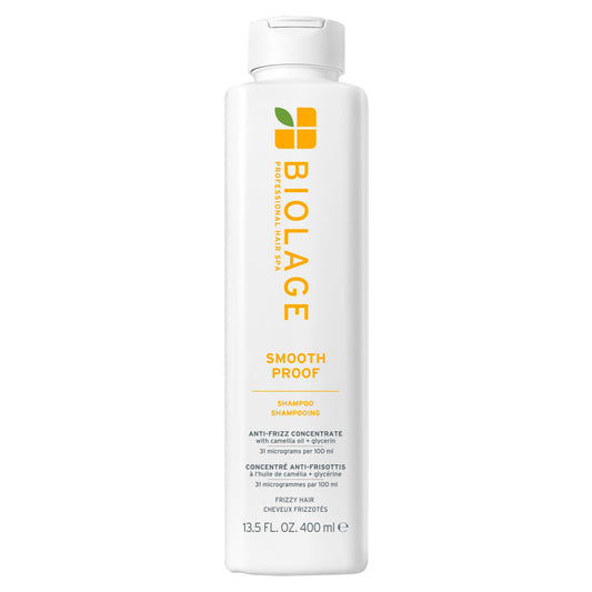 Biolage Smooth Proof Shampoo | Cleanses, Smooths & Controls Frizz | For Frizzy Hair | Paraben & Silicone-Free | Vegan, Packaging May Vary