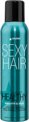 SexyHair Healthy Smooth and Seal Shine and Anti-Frizz Spray, 6 Oz | Smooths Cuticle | Adds Shine and Reduces Frizz | All Hair Types
