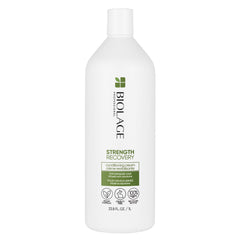 Biolage Repair Conditioning Cream, Strength Recovery, Strengthening Conditioner,Moisturizes & Repairs Damage, For Damaged & Sensitized Hair, Vegan, Cruelty-Free