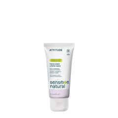 ATTITUDE Hand Cream for Sensitive Skin with Oat and Chamomile, Made in Canada, EWG Verified, Dermatologically Tested, Vegan, 75 mL