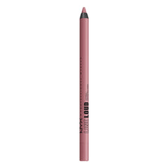 NYX PROFESSIONAL MAKEUP, Line Loud, Waterproof Lip Pencil, Infused with Vitamin E, Vegan Formula - FIERCE FLIRT (Pink)