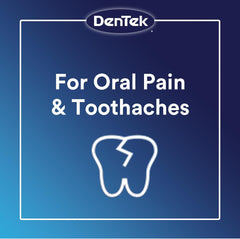 DenTek Instant Oral Pain Relief Maximum Strength Kit for Toothaches | 50 Count