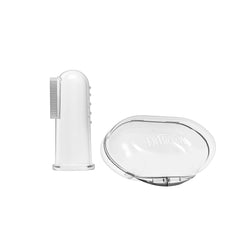 Dr. Brown's Finger Toothbrush, Clear, 0.625 Pound