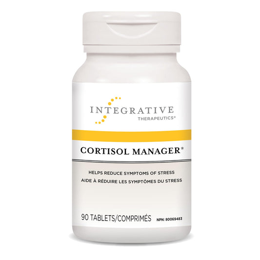 Cortisol Manager - Integrative Therapeutics - Sleep Support Supplement* with Ashwagandha, Magnolia, and L-Theanine - Traditional Ayurvedic Sleed Aid - Vegan - 90 Tablets