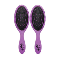 Wet Brush 2 Piece Original Detangler Hair Brush, Purple