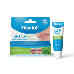 Flexitol Lip Balm - Mint - Best Balm for Dry and Chapped Lips, Lip Moisturiser & Protection for Dry Lips, Top Lip Treatment for Chapped Lips (10g)