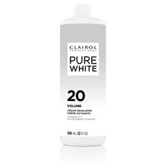 Clairol Pure White 20 Volume Creme Developer Cream Unisex 32 oz