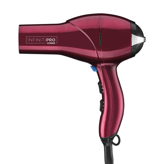 INFINITIPRO BY CONAIR 1875 Watt Salon Performance AC Motor Styling Tool/Hair Dryer, Burgundy Blow Dryer