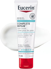 EUCERIN Complete Repair Moisturizing Foot Cream for Very Dry, Rough Skin | Feet Cream, 85mL | 10% Urea Cream | Ceramide Cream | Dry Skin Cream | Fragrance-free Cream | Non-Greasy Cream