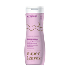 ATTITUDE Amplifying Shampoo for Curly Hair with Coconut Oil, Made in Canada, EWG Verified, Vegan and Naturally Derived Ingredients, 2a, 2b, 2c Curl Type, Gives body to Curls, 473 mL