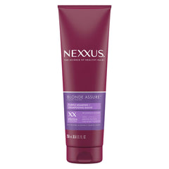 Nexxus Purple Shampoo, hair care for colour treated Blonde or Silver hair Blonde Assure, Colour Toning - NO brassy yellow tones 251ML