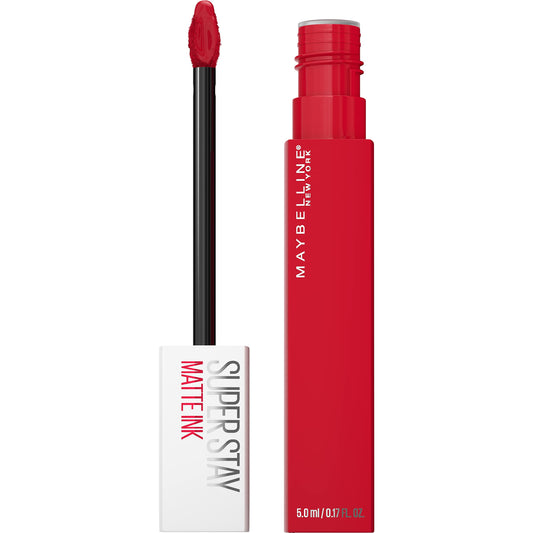 Maybelline New York SuperStay Matte Ink Liquid Lipstick, Spiced Edition, Shot Caller, 0.17 Ounce
