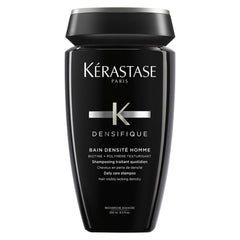 Kérastase Densifique Homme Shampoo, Thickening & Volumising Shampoo, For Fine Hair, With Biotin & Taurine, Bain Densité, 250 ML