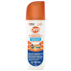OFF! FamilyCare Insect and Mosquito Repellent, Bug Spray with 7% Deet, Ideal Camping, Hiking, and Hunting Essentials, Bug Repellent Safe for Clothing, Summer Scent, 175mL (Packaging May Vary)