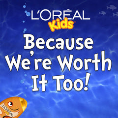L'Oreal Paris Kids Shampoo and Conditioner, Orange Mango, 2 in 1, Paraben Free, Extra Gentle, Dermatologist Tested, Tear-Free, 265 ml