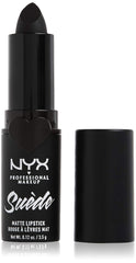 NYX PROFESSIONAL MAKEUP - Suede Matte Lipstick, Alien (Black)