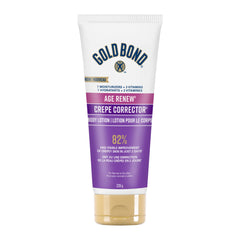 Gold Bond Age Renew Crepe Corrector 226g Body Lotion - Visibly Firms, Tightens, Hydrates Dry, Crepey Skin - Formulated with 7 Moisturizers & 3 Vitamins - Omega Fatty Acids, Antioxidants, Botanicals