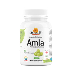 Sewanti Organic Amla Digest, Digestant, Laxative, rejuvenative, NPN 80065069, 60 Vegan High Potency Extract Capsules, 500mg