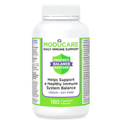 Moducare Daily Immune Support 180 Vegetarian Capsules Helps Support a Healthy Immune System Balance 180 Count (Pack of 1)